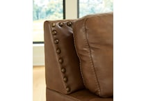 gambellara amber leather sofa   