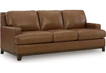 gambellara amber leather sofa   