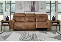 game plan  power leather reclining loveseat   