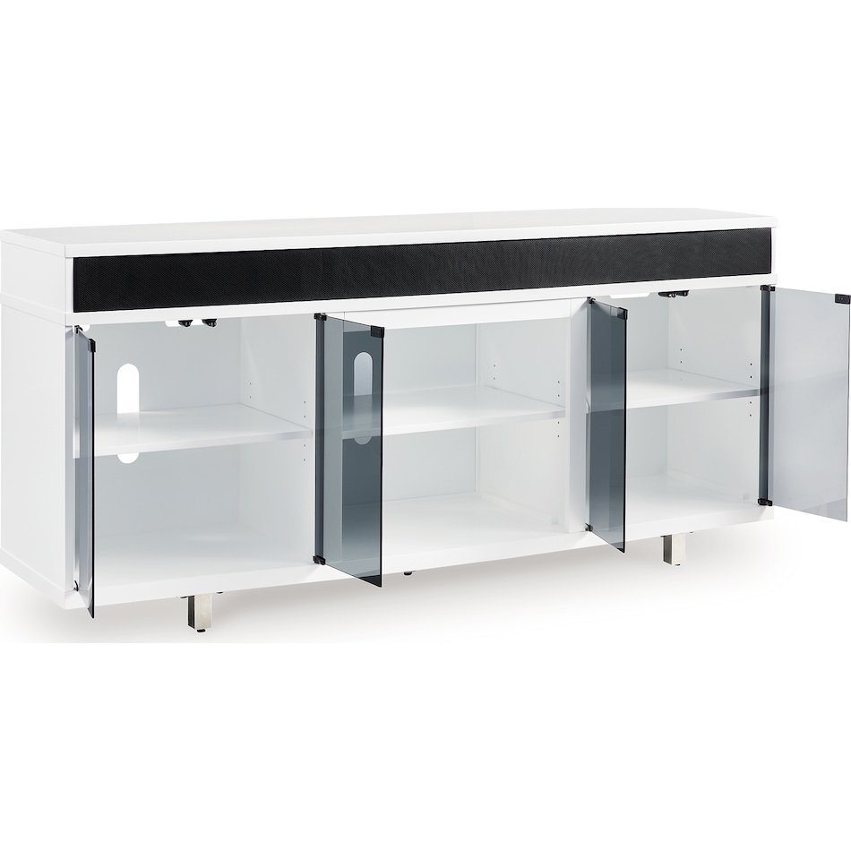 gardoni white black console   