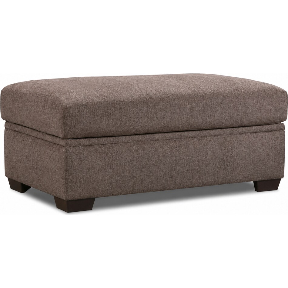 garrick brown ottoman   
