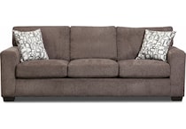 garrick brown sofa   