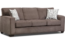 garrick brown sofa   