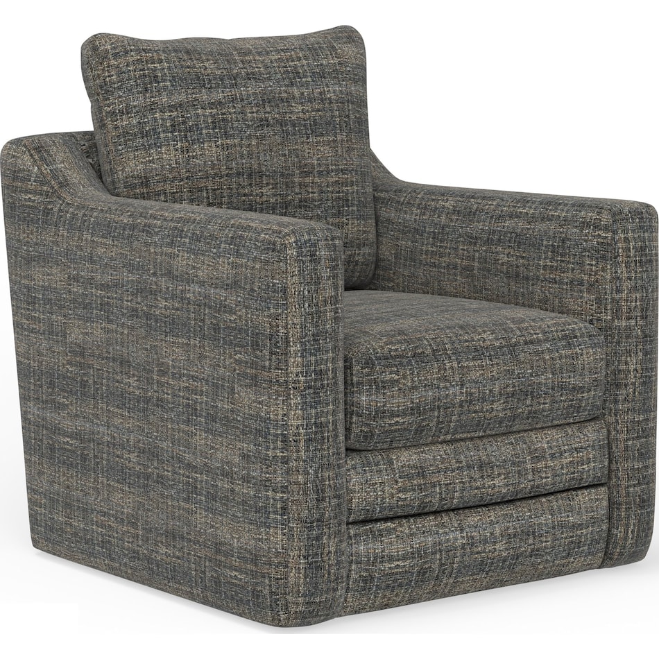 gates kerr cerulean accent chair   