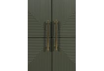 geirwood dark green accent cabinet   