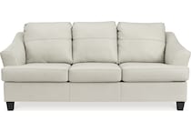 genoa coconut leather sofa   