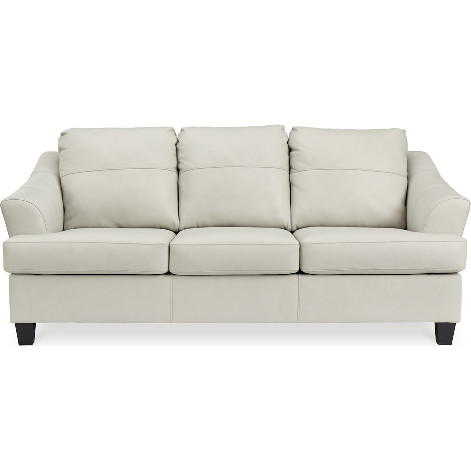 genoa coconut leather sofa   