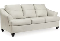 genoa coconut leather sofa   