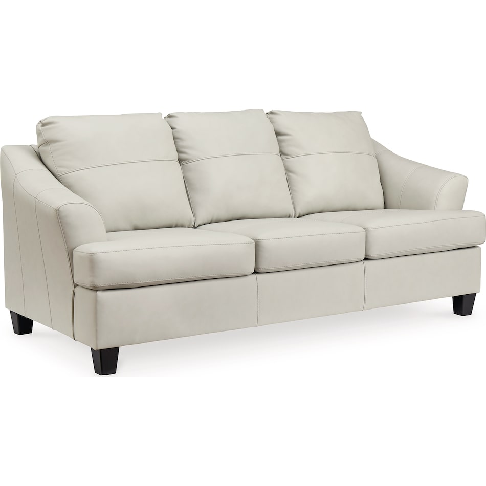 genoa coconut leather sofa   