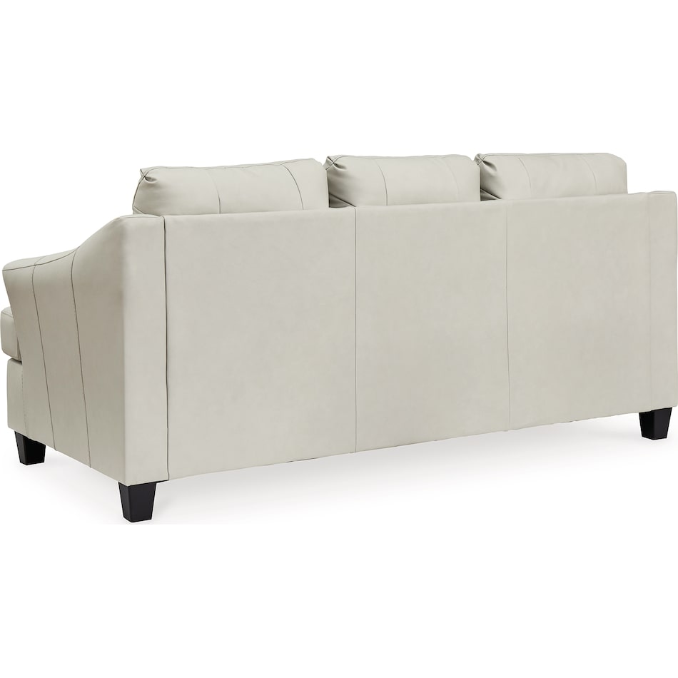 genoa coconut leather sofa   