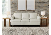 genoa coconut leather sofa   