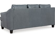 genoa steel leather sofa   