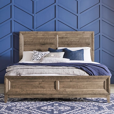 GEORGIA KING PANEL BED