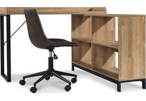 gerdanet light brown desk   