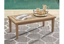 gerianne greyish brown cocktail table   