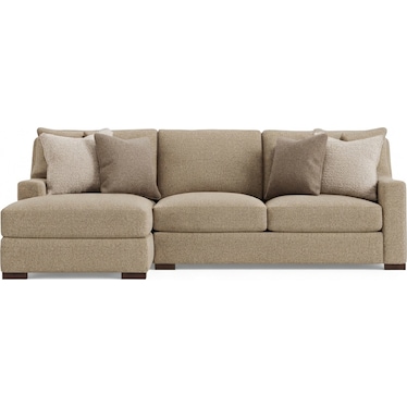 GERMAIN 2 PIECE SOFA CHAISE BY BERNHARDT