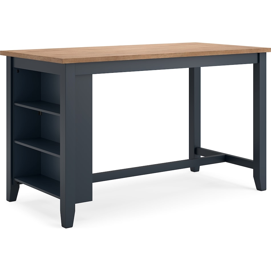 gesthaven natural blue counter table  counter table top   