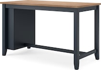 gesthaven natural blue counter table  counter table top   