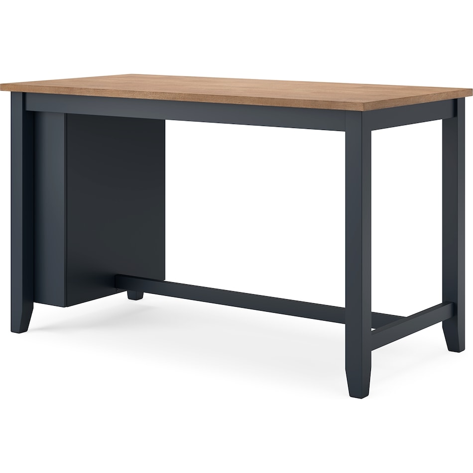 gesthaven natural blue counter table  counter table top   