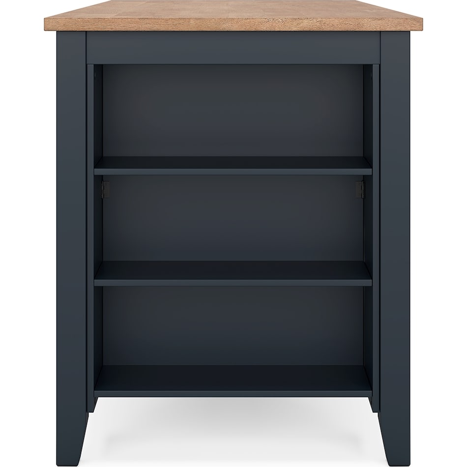 gesthaven natural blue counter table  counter table top   