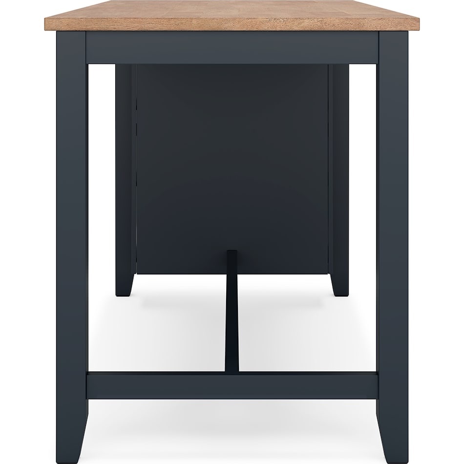 gesthaven natural blue counter table  counter table top   