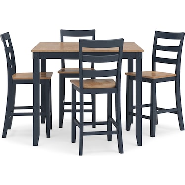 GESTHAVEN 5-PC COUNTER HEIGHT DINING SET