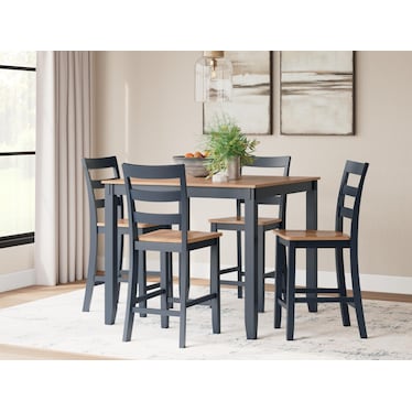 GESTHAVEN 5-PC COUNTER HEIGHT DINING SET