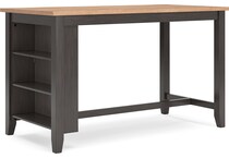 gesthaven natural brown counter table  counter table top   