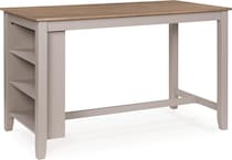 gesthaven natural gray counter table  counter table top   