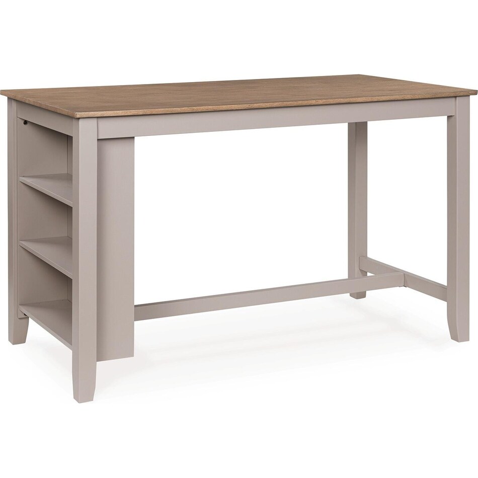 gesthaven natural gray counter table  counter table top   