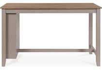gesthaven natural gray counter table  counter table top   