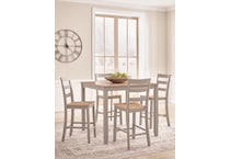 gesthaven natural gray dining set   