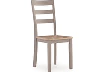 gesthaven natural gray side chair   