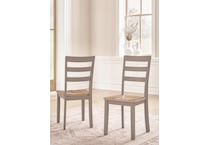 gesthaven natural gray side chair   