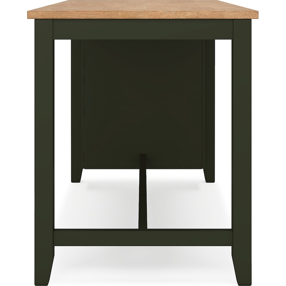 gesthaven natural green counter table  counter table top   