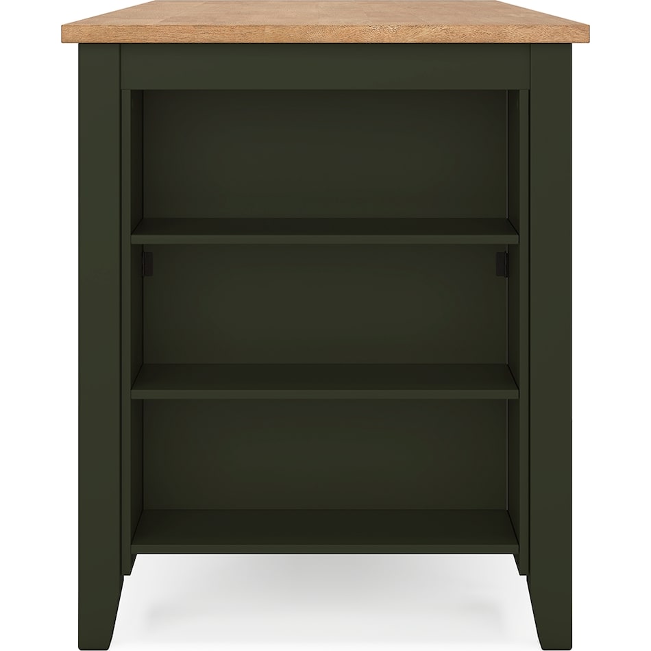gesthaven natural green counter table  counter table top   