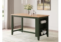gesthaven natural green counter table  counter table top   