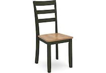 gesthaven natural green side chair   