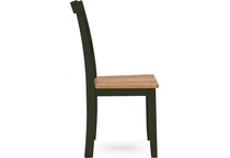 gesthaven natural green side chair   