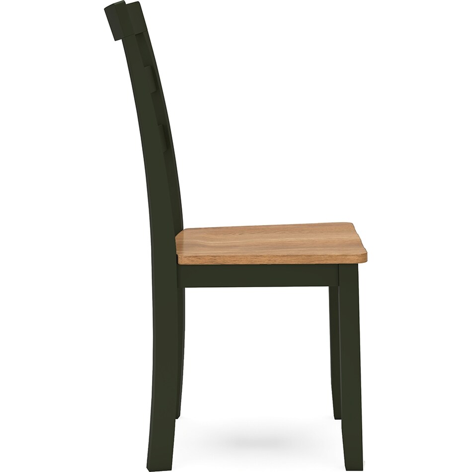 gesthaven natural green side chair   