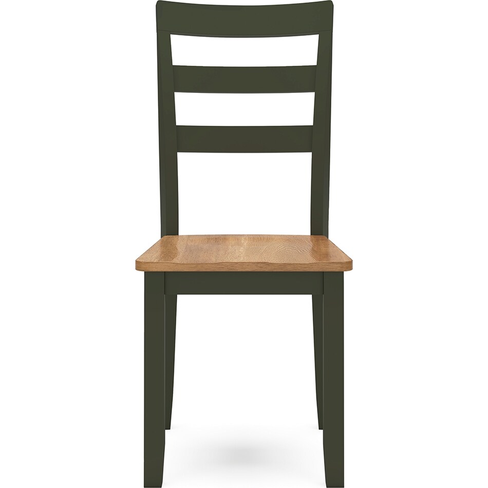 gesthaven natural green side chair   