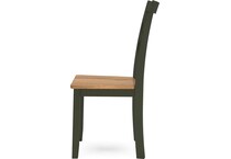gesthaven natural green side chair   