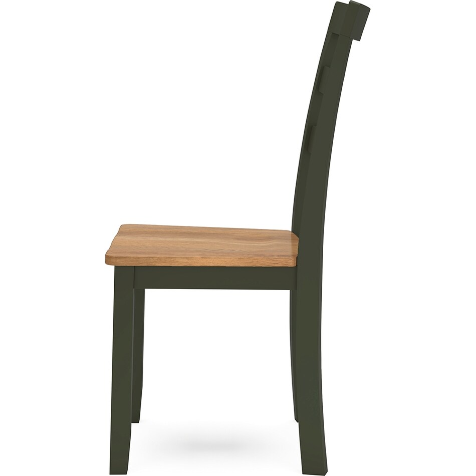 gesthaven natural green side chair   