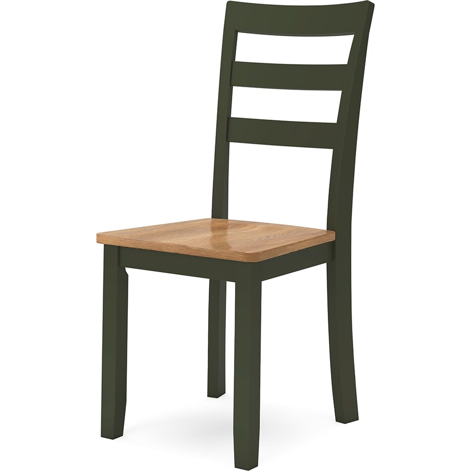 gesthaven natural green side chair   
