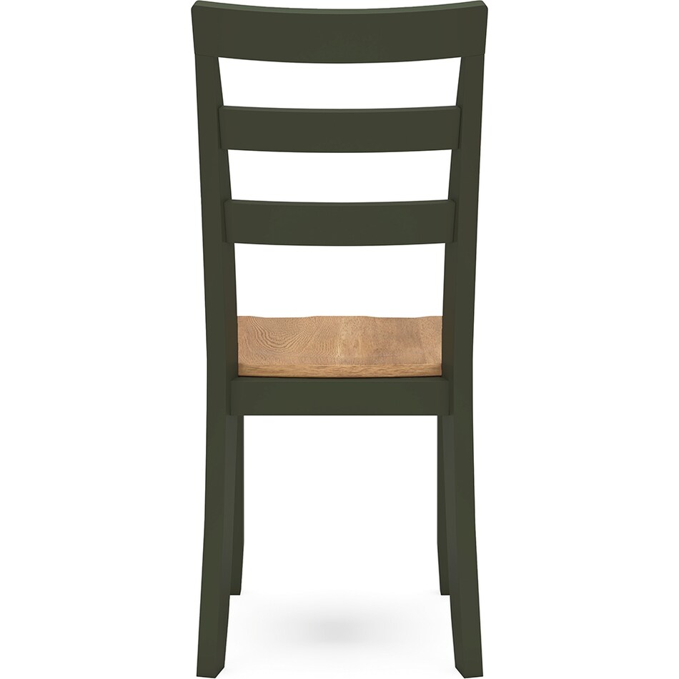 gesthaven natural green side chair   
