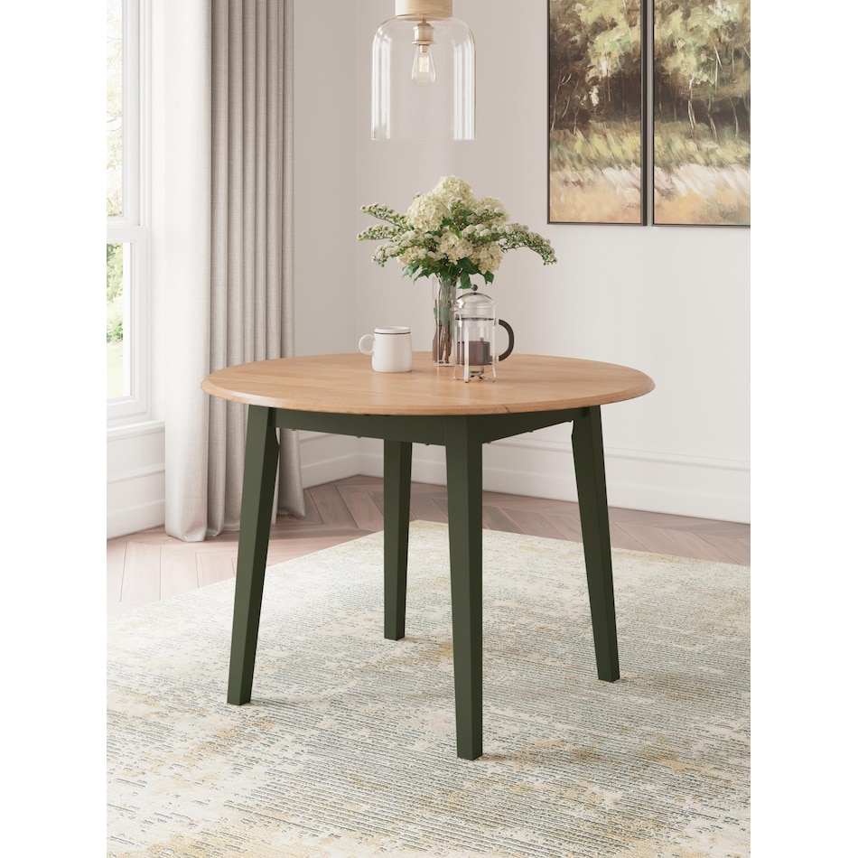 gesthaven natural green table table top   