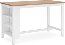 gesthaven natural white counter table  counter table top   