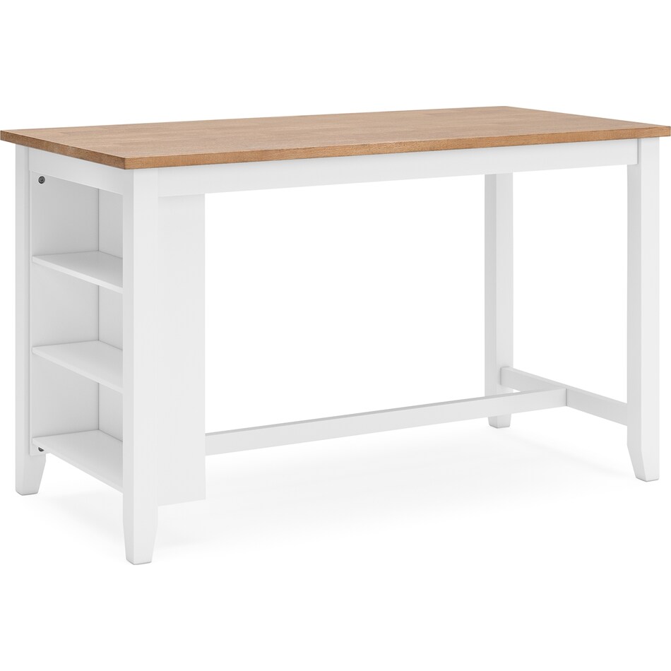 gesthaven natural white counter table  counter table top   