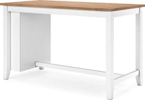 gesthaven natural white counter table  counter table top   