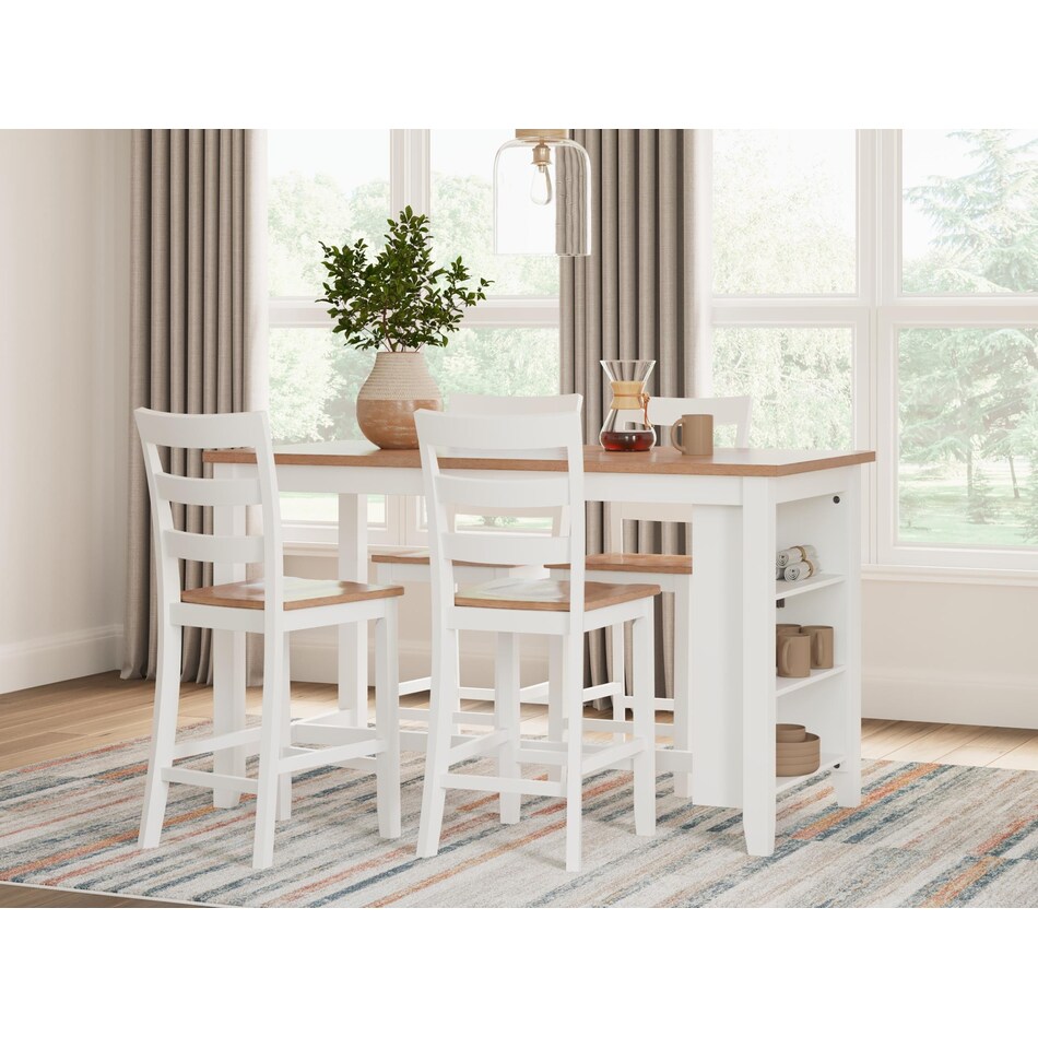 gesthaven natural white counter table  counter table top   